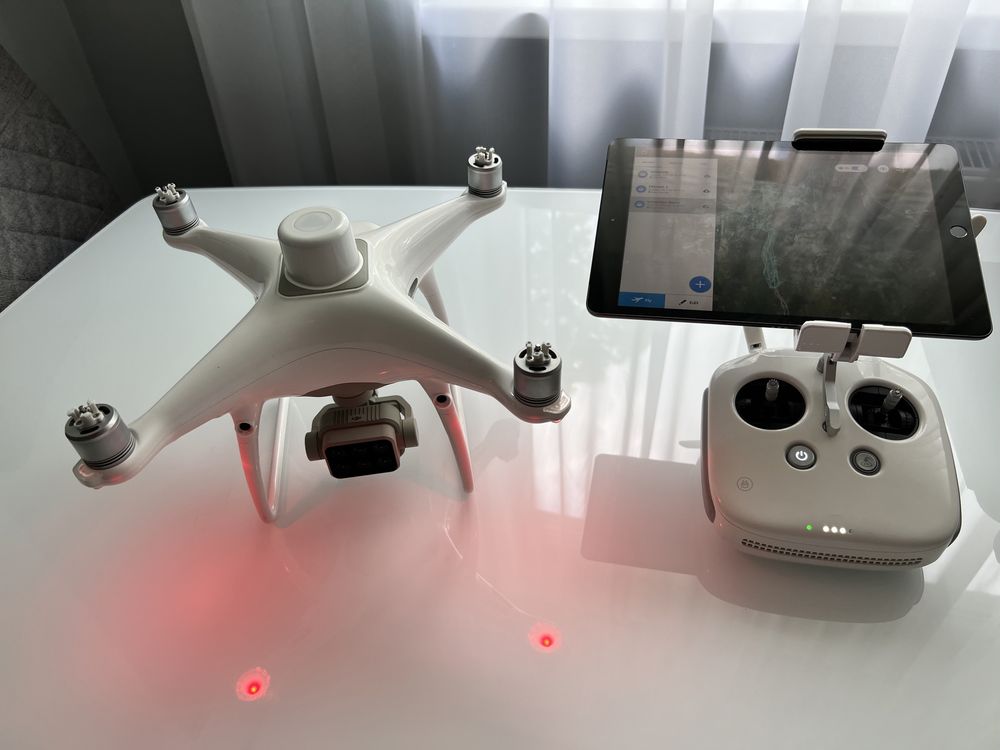 Dji Phantom multuspectral RTK, paduri, agricultura, mediu cu modul RTK