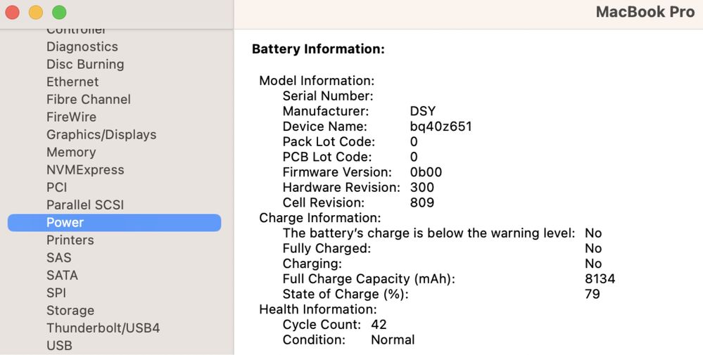 Apple MacBook Pro 16 touchbar