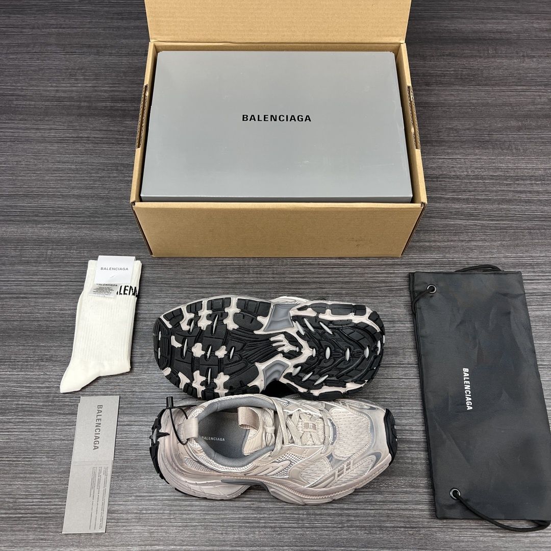 Adidasi Balenciaga 6XL unisex 35-45, bronz, tip Premium