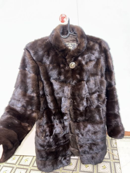 Норковая шуба транформер