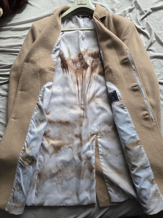 Palton pentru bărbați culoare bej