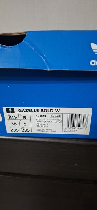 Маратонки Adidas Originals Gazelle Bold