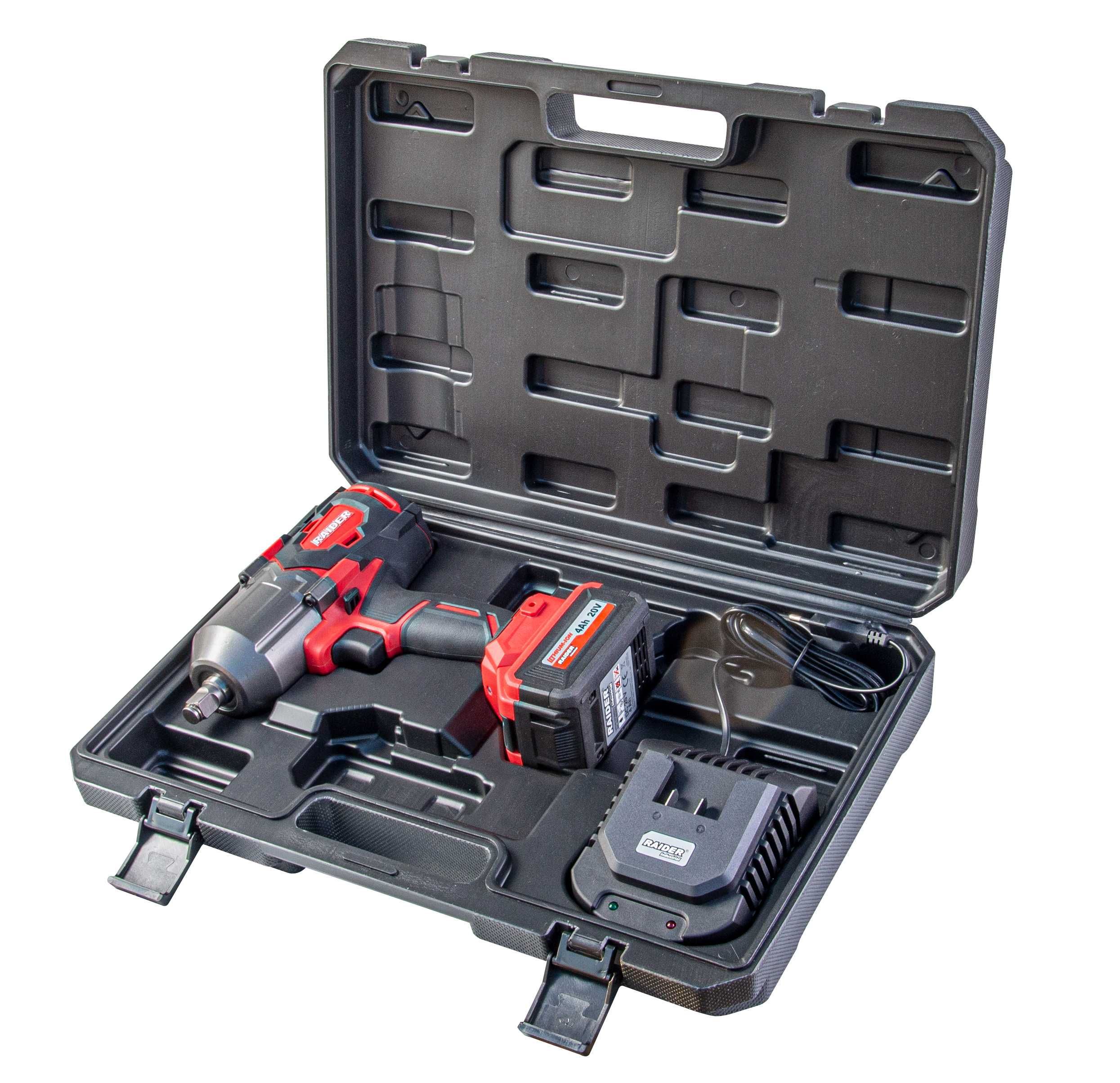 Акумулаторен ударен гайковерт RAIDER RDI-IBW02, 20 V, 1/2, 1200 Nm