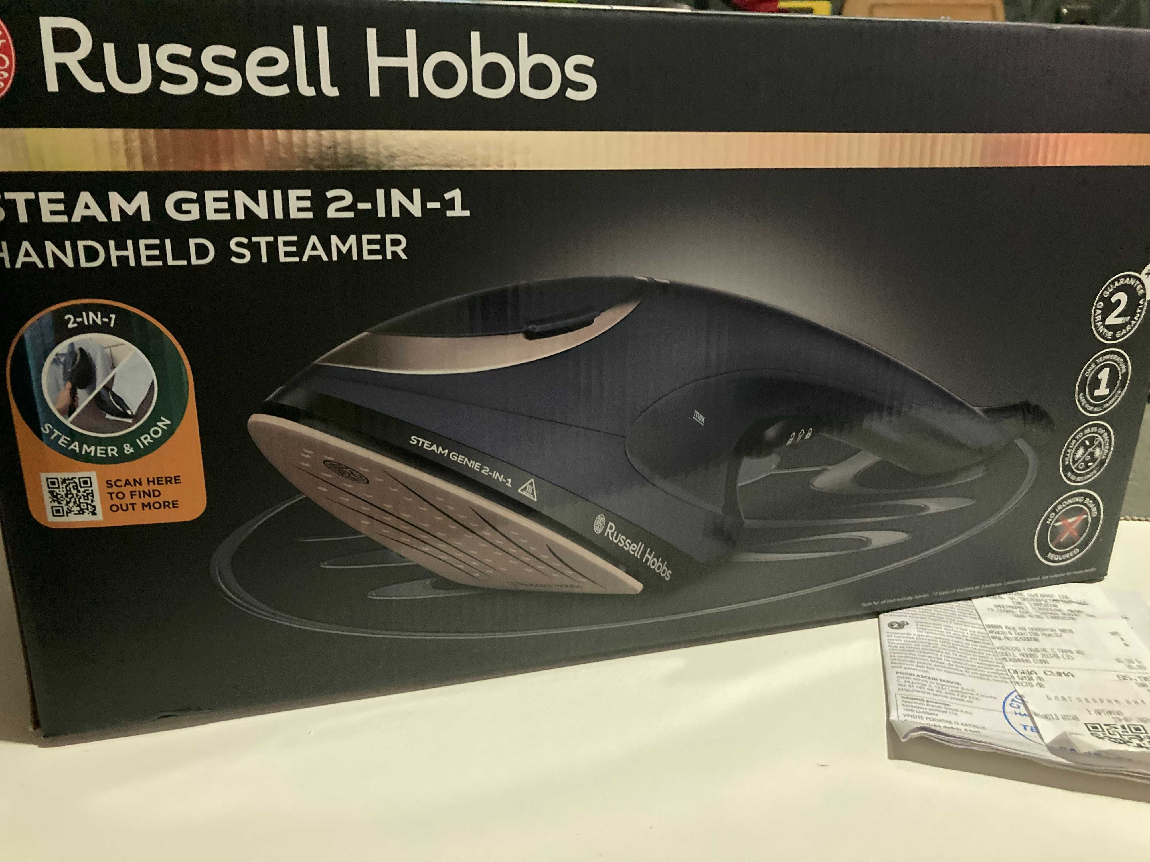 Нова вертикална парна ютия Russell Hobbs