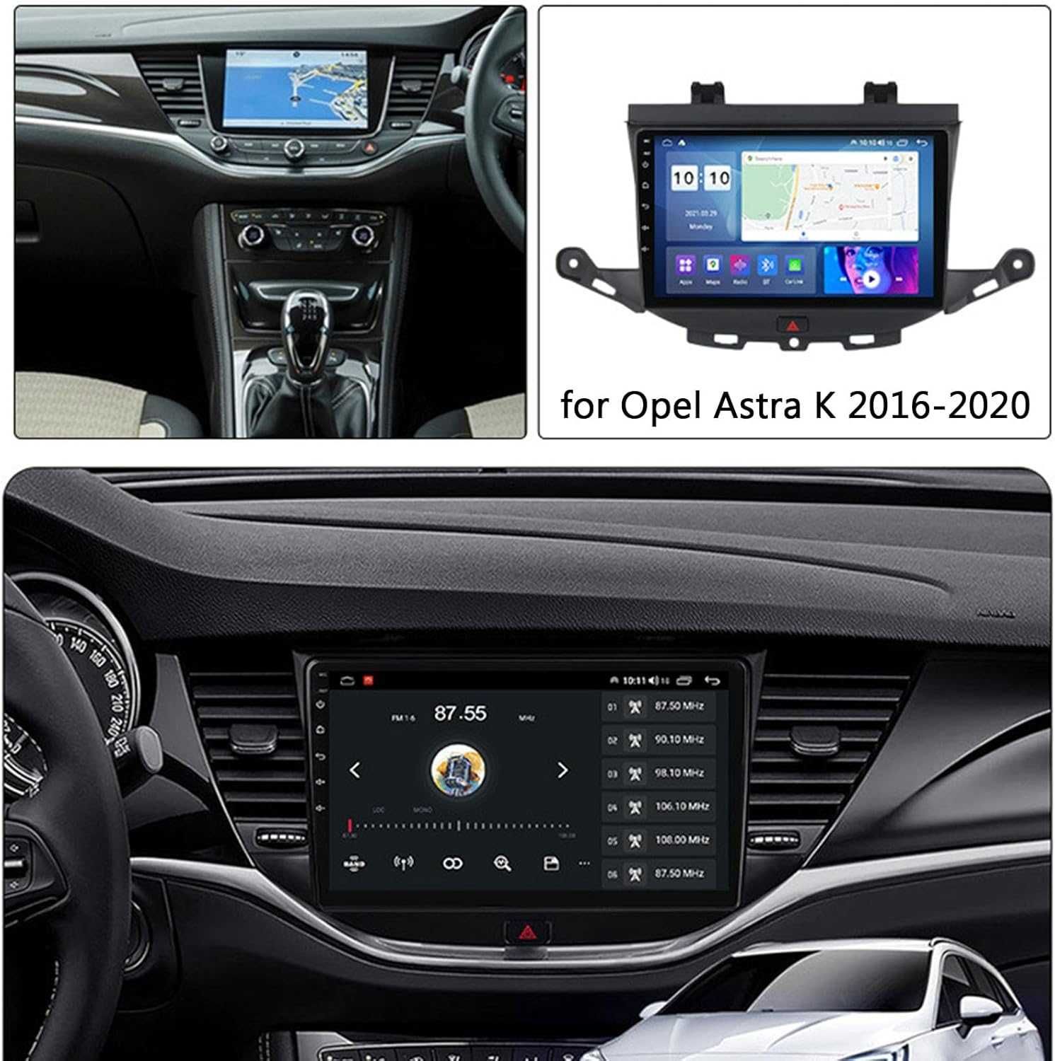 Мултимедия за Opel Astra K навигация Android двоен дин плеър Astra K