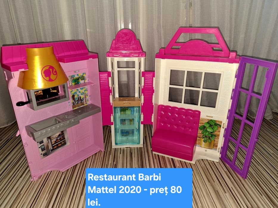 Restaurant Barbi Mattel pliabil.