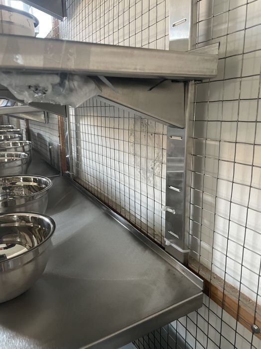 Рафт за стена от неръждаема стомана Размери