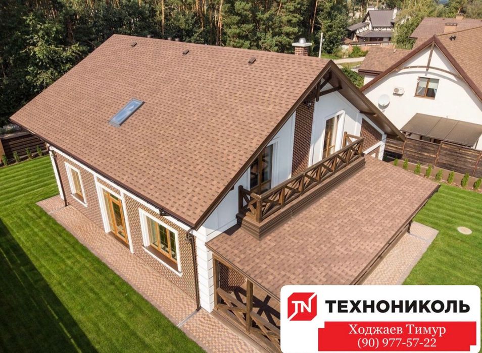 Гибкая черепица TEGOLA Мягкая кровля