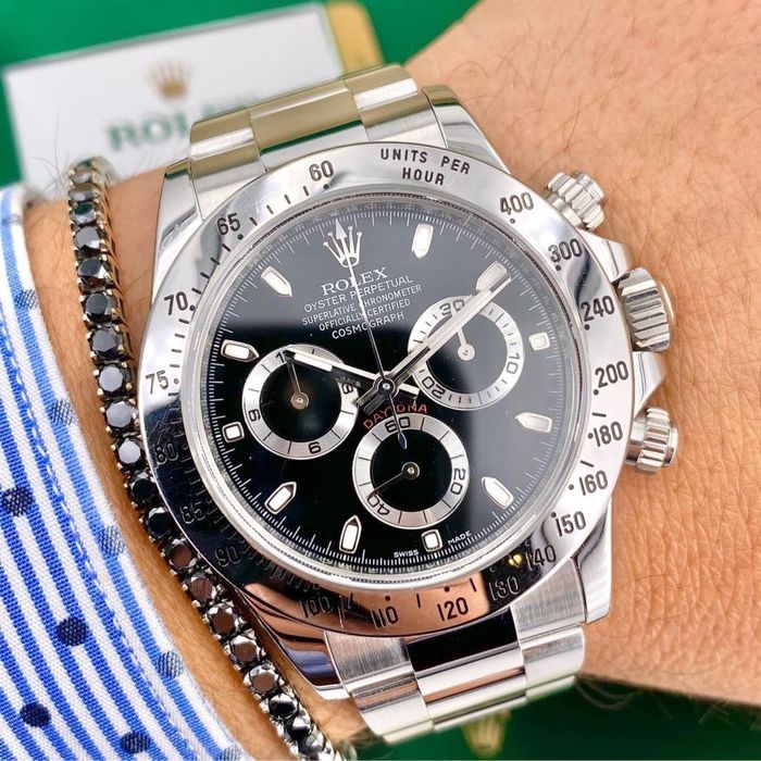 Rolex daytona cosmograph stainless steel