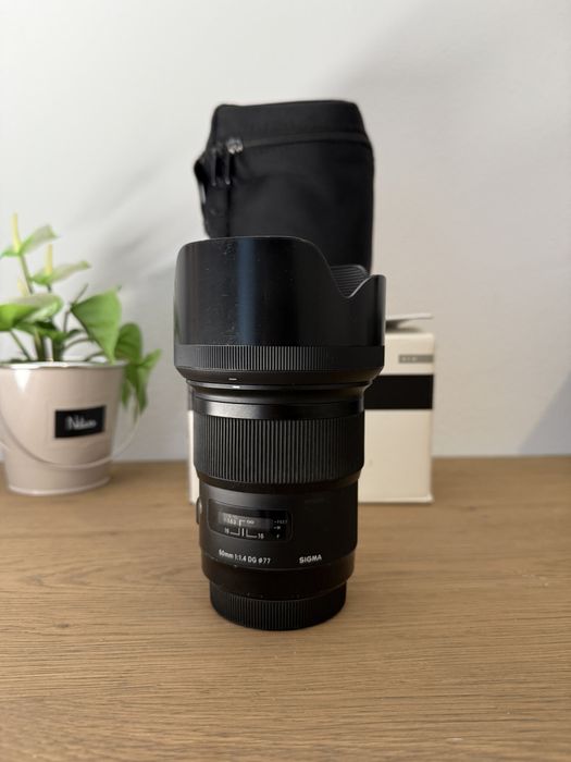 obiectiv sigma canon f1.4 ef
