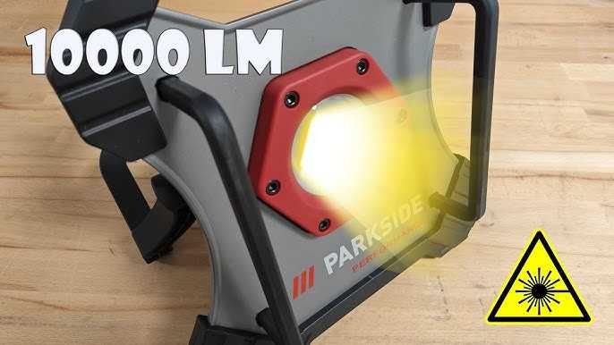 LED Прожектор Parkside Performance 10000LM Фенер Проектор Лампа Усветл