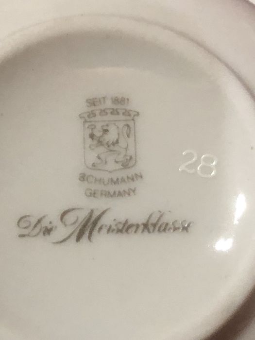 Serviciu cafea din portelan