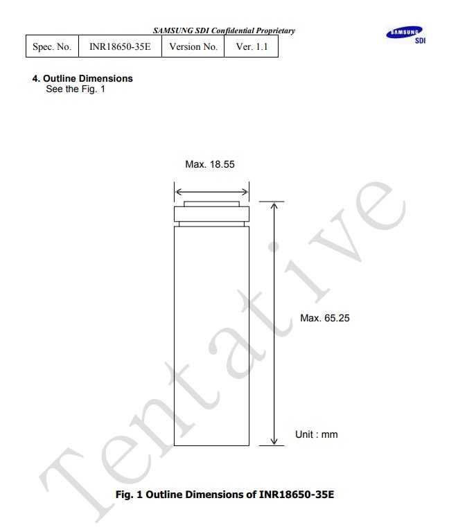 Батерия 18650 Samsung 3500mah 10A литиево йонна - НОВИ