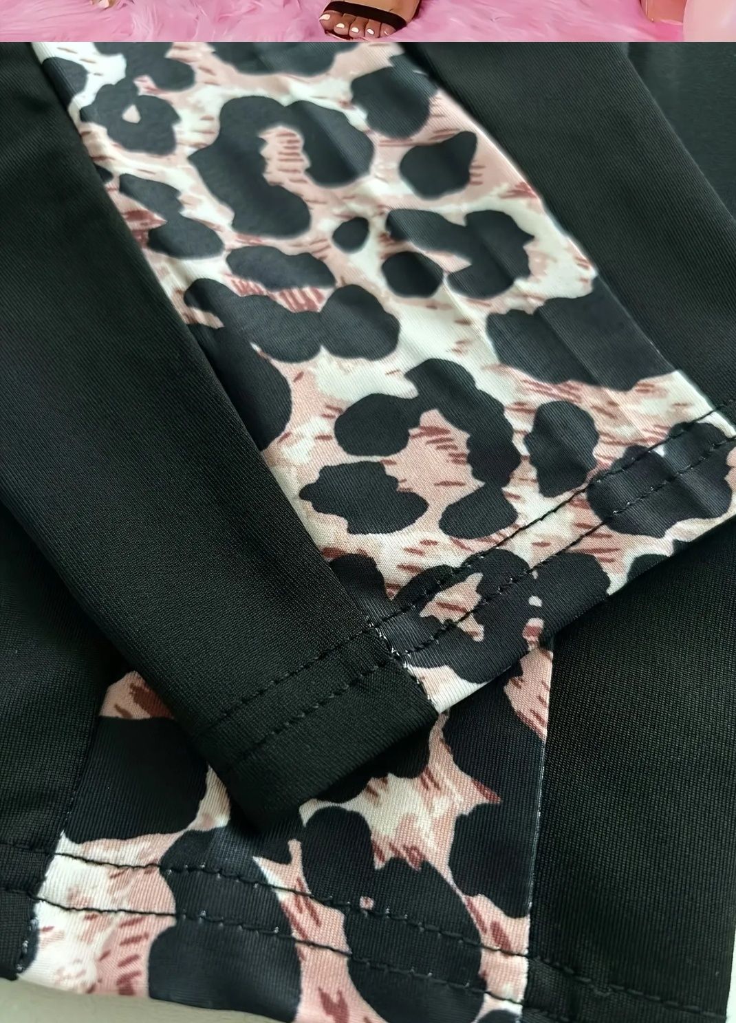 Клин с леопардов принт 4XL