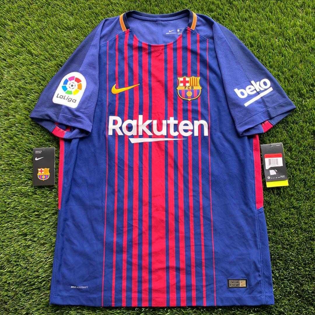 Tricou fotbal Barcelona 2017/18 - Messi 10