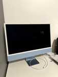 iMac 24" (2021), Apple M1, 256GB, Blue, перфектно състояние