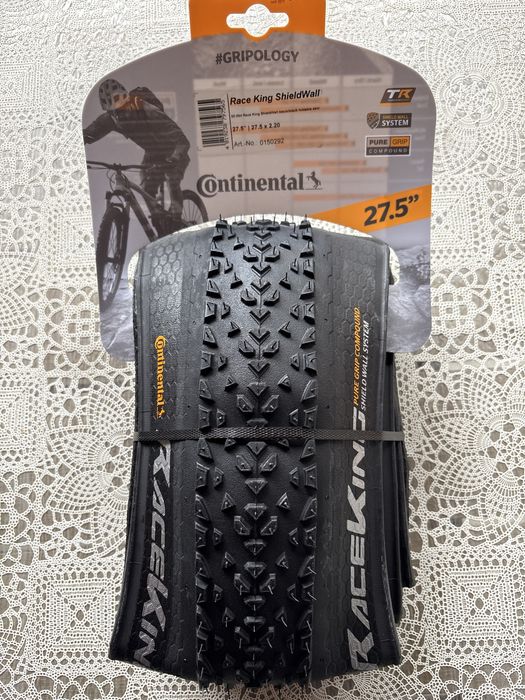 Set Anvelope Continental Race King ShieldWall + Ruban ShieldWall 27.5
