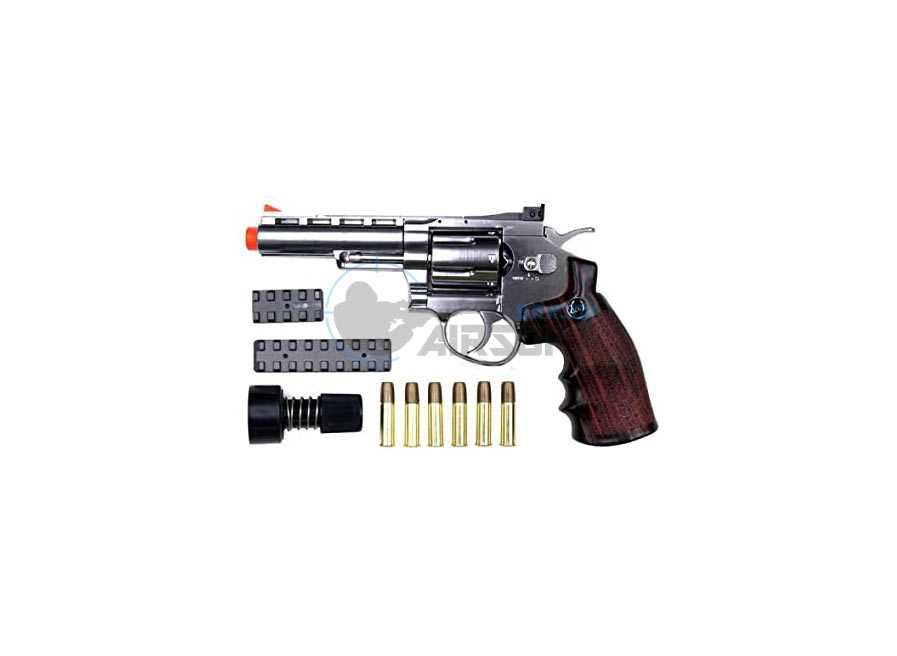 Revolver Sport 701 Silver 4 inch Win Gun