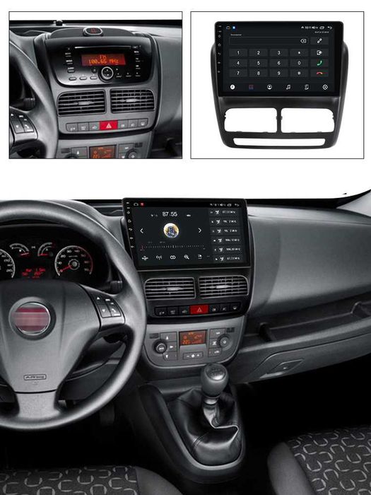 Navigatie Fiat Doblo 2010 - 2015,  2GB 4GB 8GB Garantie Camera