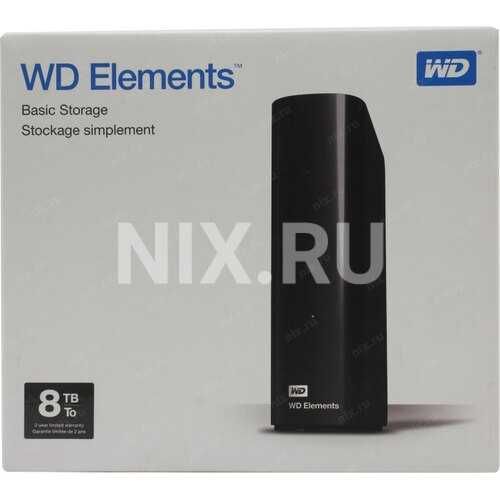(Новый) 8 ТБ Внешний HDD WD My Book
