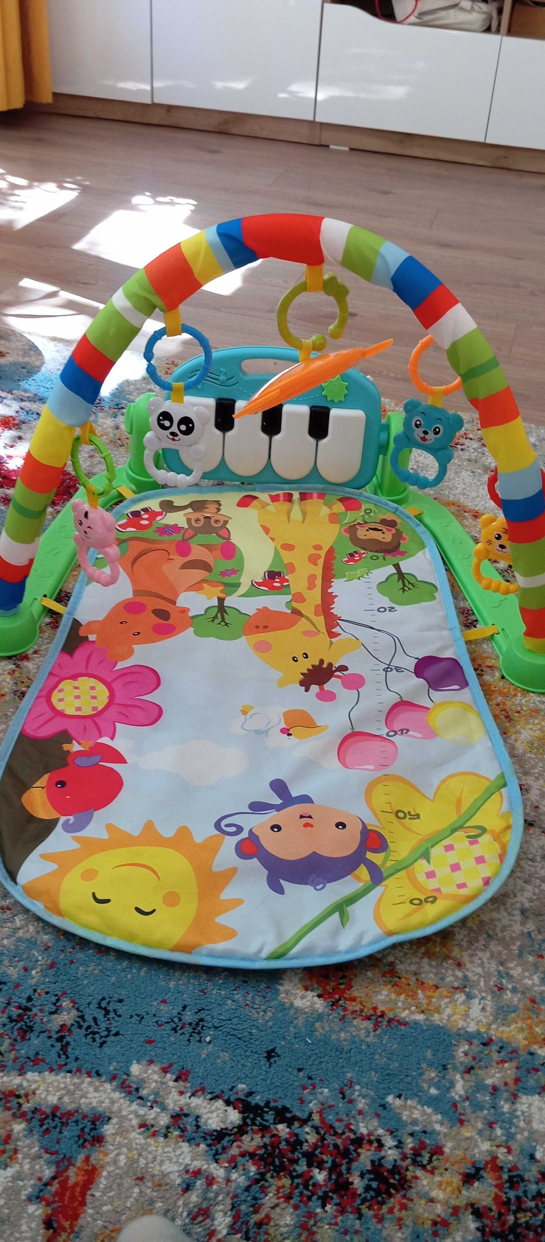 Активна гимнастика Bambino Пиано 3в1, с Музика и Светлини, Многоцветна