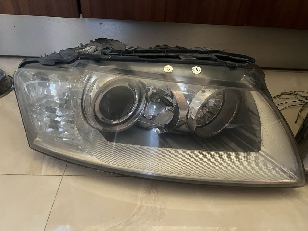 Facelift капак броня и фарове A8 D3