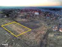 Teren de 2,199 mp cu potențial în Covăsânț, zona deal