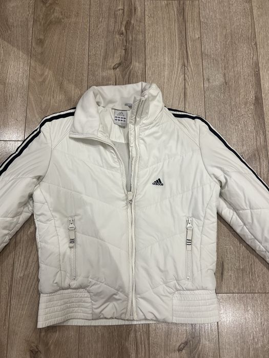 Бяло яке Adidas, размер S