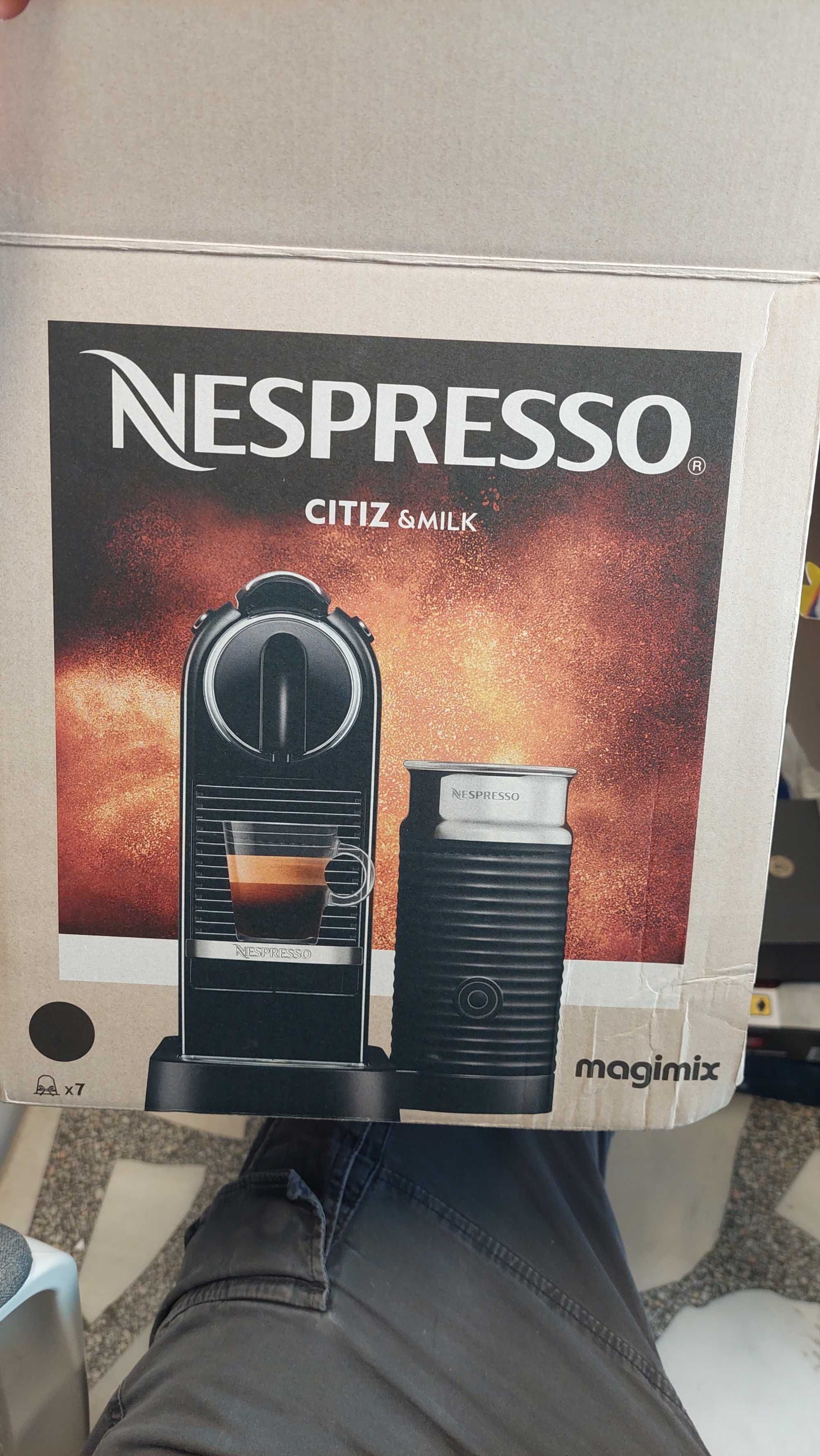Кафе машина NESPRESSO citiz + milk