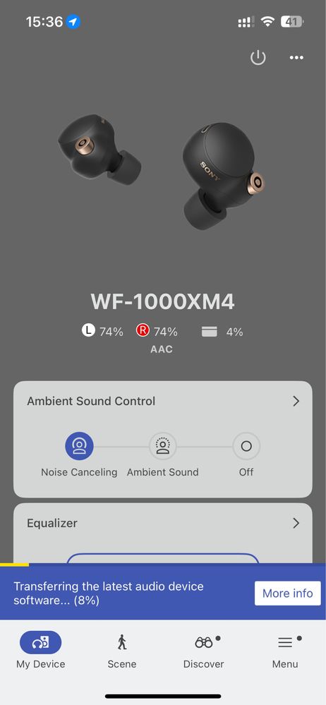 Sony - WF-1000XM4, TWS, черни Безжични слушалки