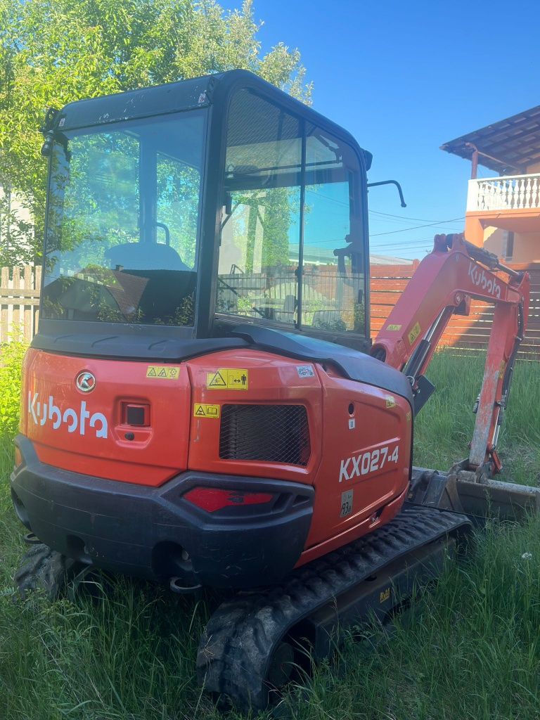 Miniexcavator Kubota kx 027 -4