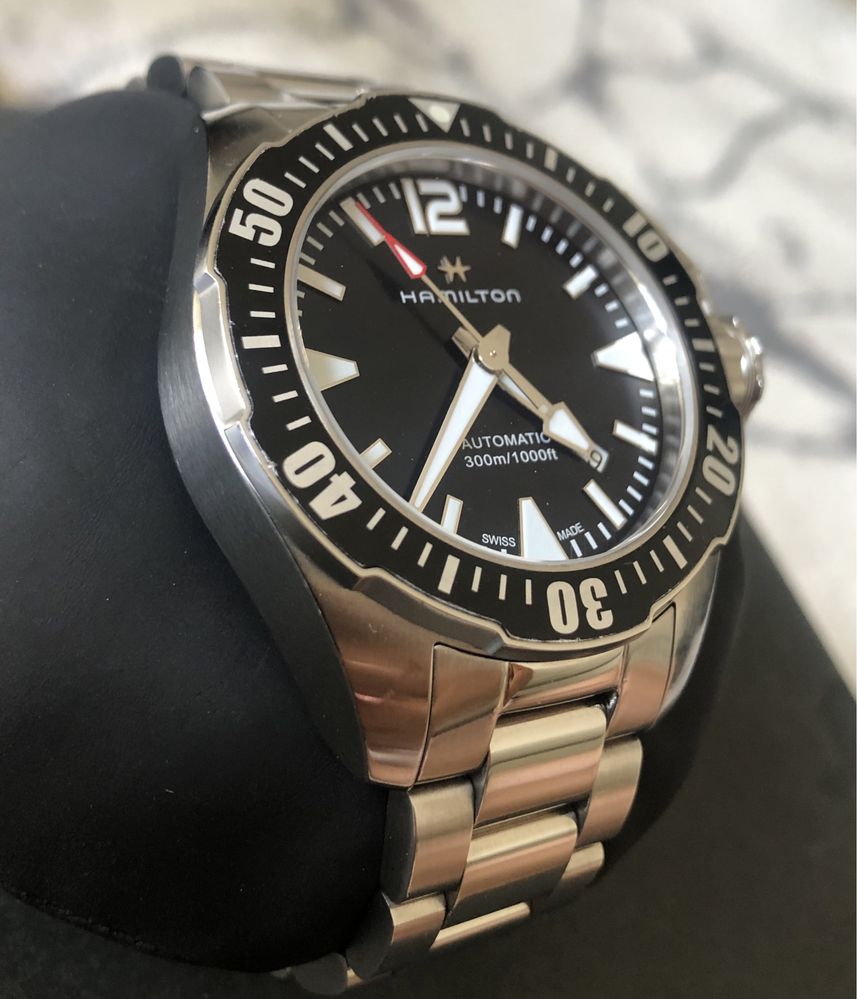 Hamilton Khaki Navy Frogman full box