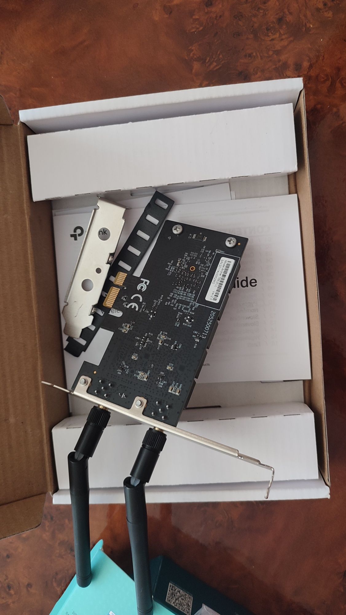 Продается беспроводной двухдиапазонный адаптер PCI Express TP-Link AC1