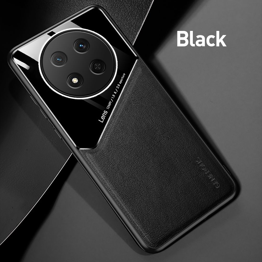 Honor Magic 7 Lite / GENEROUS Кожен кейс гръб с магнит