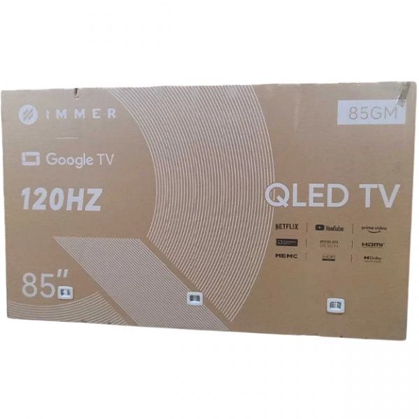 Телевизор Immer U50A2 — это 50-дюймовый 4K UHD телевизор