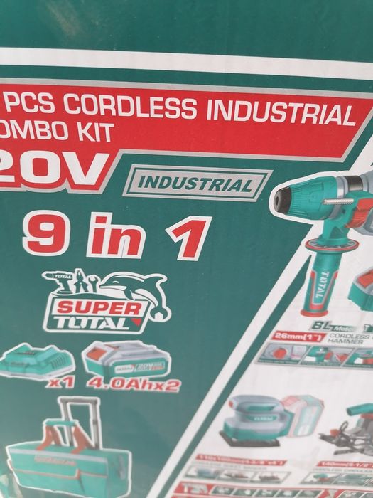 9в1 аккумуляторный мощный Total