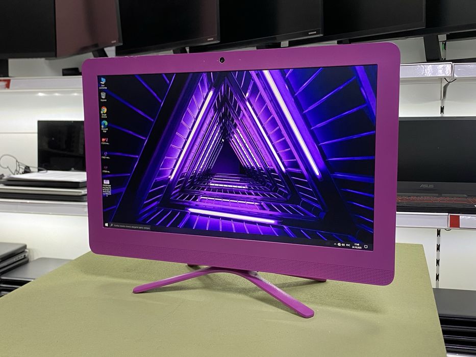 Castom Neon Purple HP Моноблок | i3-7100U / FULLHD / 4 RAM / 500 HHD