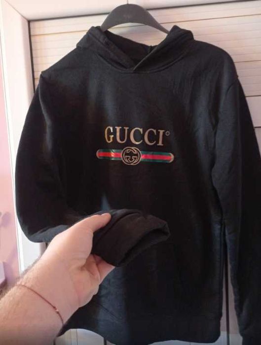 Оригинална фланела с качулка Gucci
