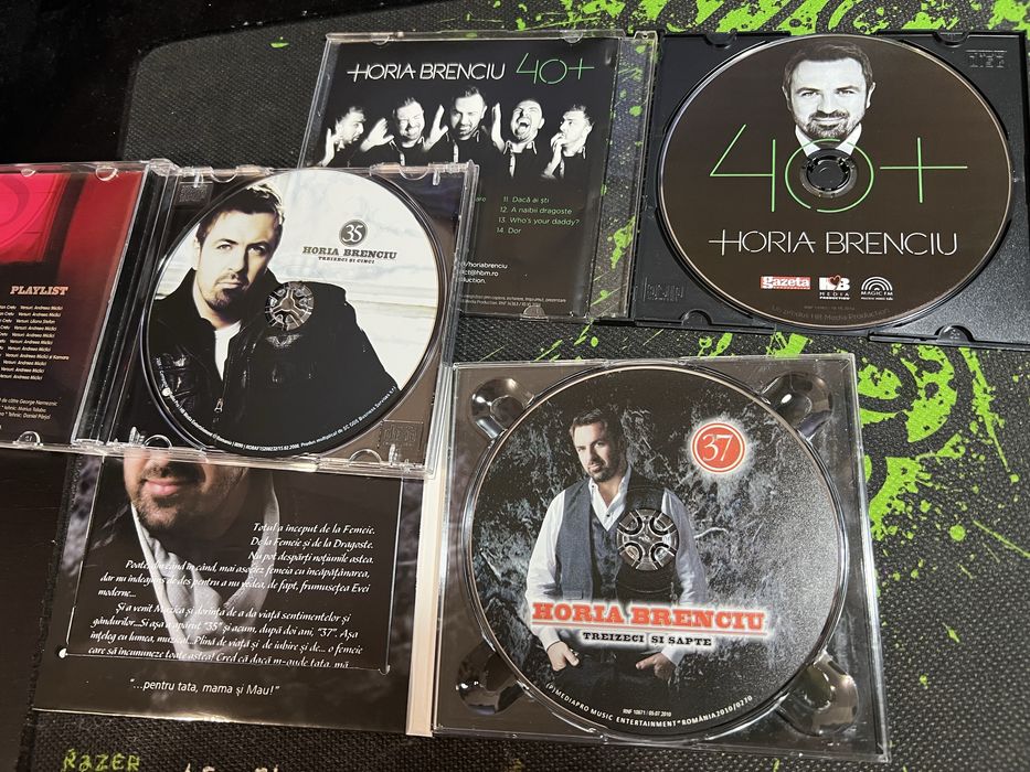 Horia Brenchiu - Pachet 3 albume (35, 37, 40+) + Bonus Videoclip