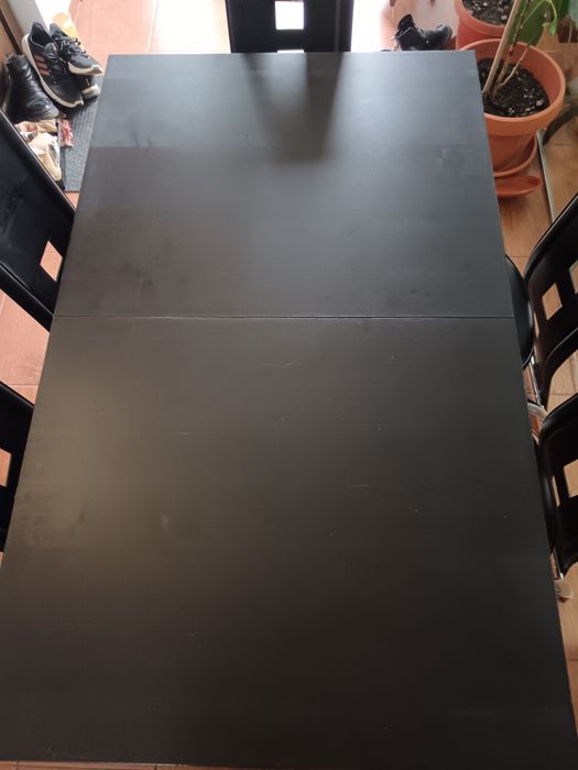 Masa extensibila și 6 scaunee living ara