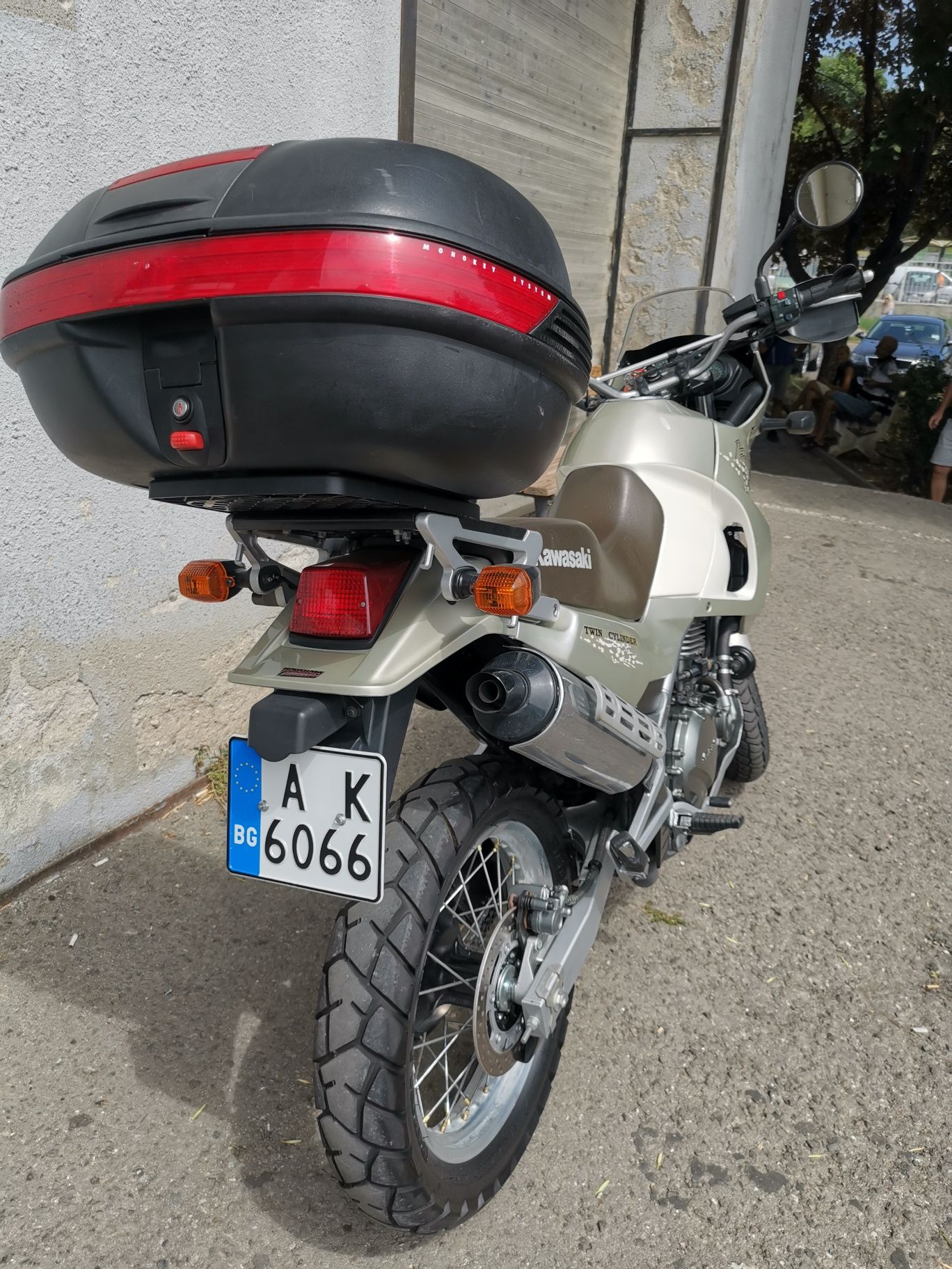 Мотор Kawasaki KLE 500
