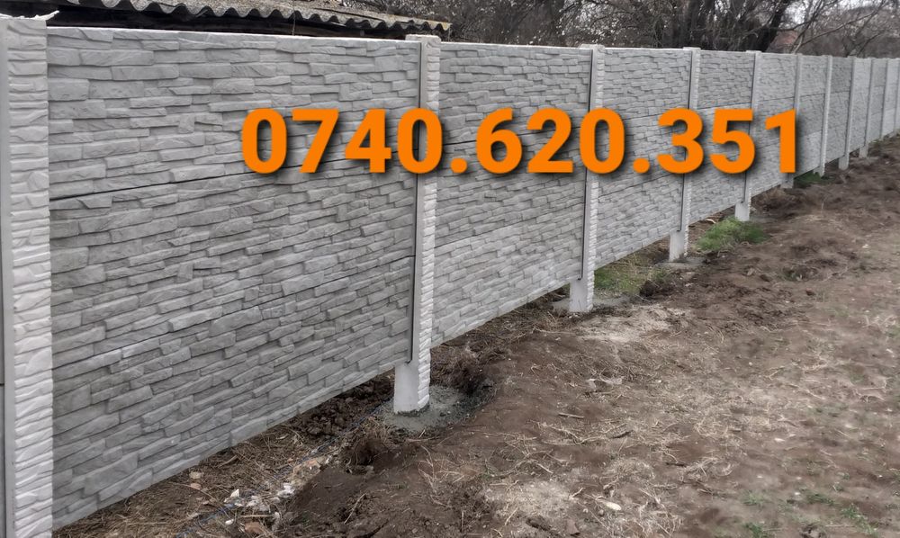 Garduri din beton