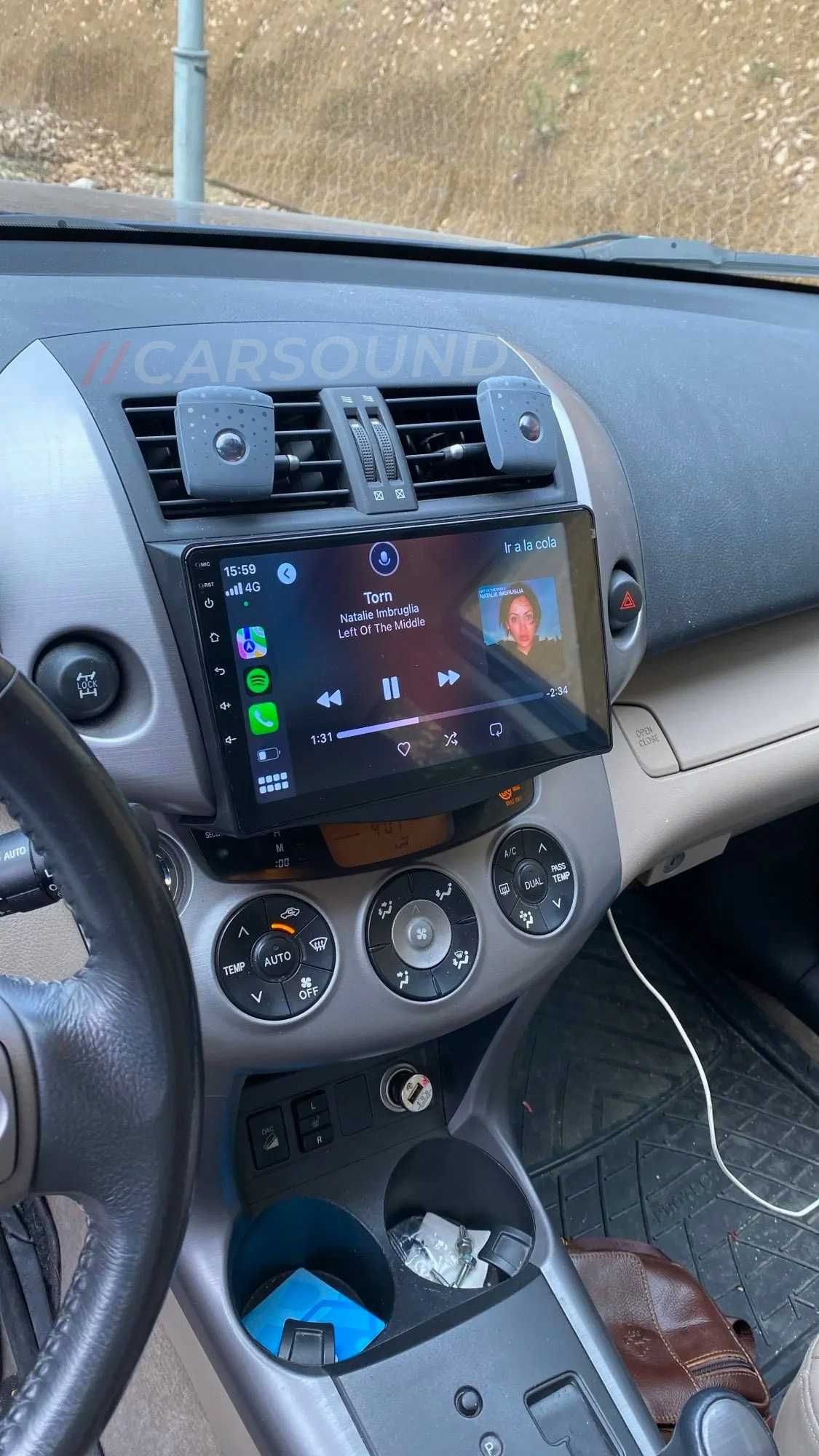 Toyota Rav4 - 9" Мултимедия Android 14 Тойота Рав4 Навигация Андроид