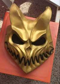 (SLAUGHTER TO PREVAIL) Alex Terrible mask “Kid of Darkness” (GOLD)