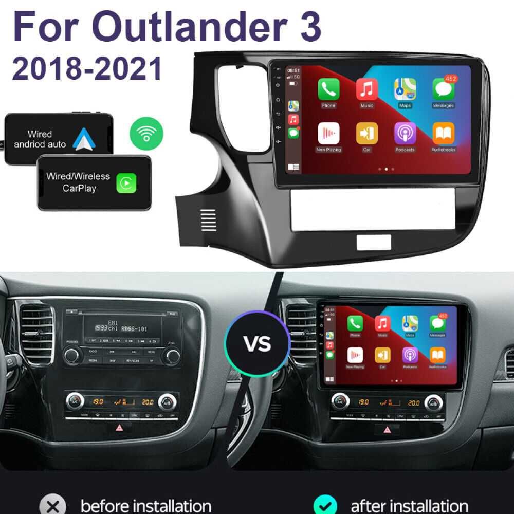 Мултимедия за Mitsubishi Outlander Навигация 2 дин плеър Android 2020