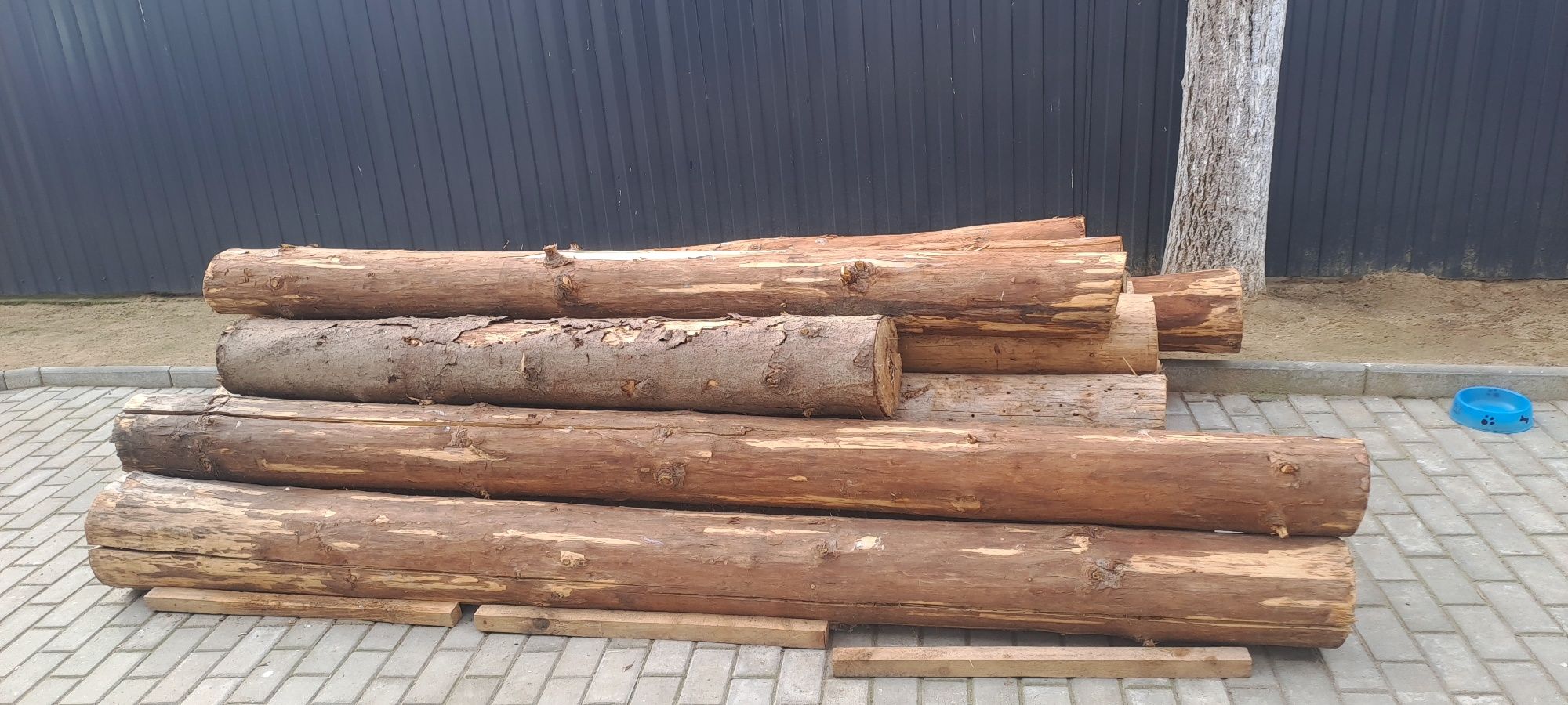 Bile de brad pentru construcții foisoare/terase