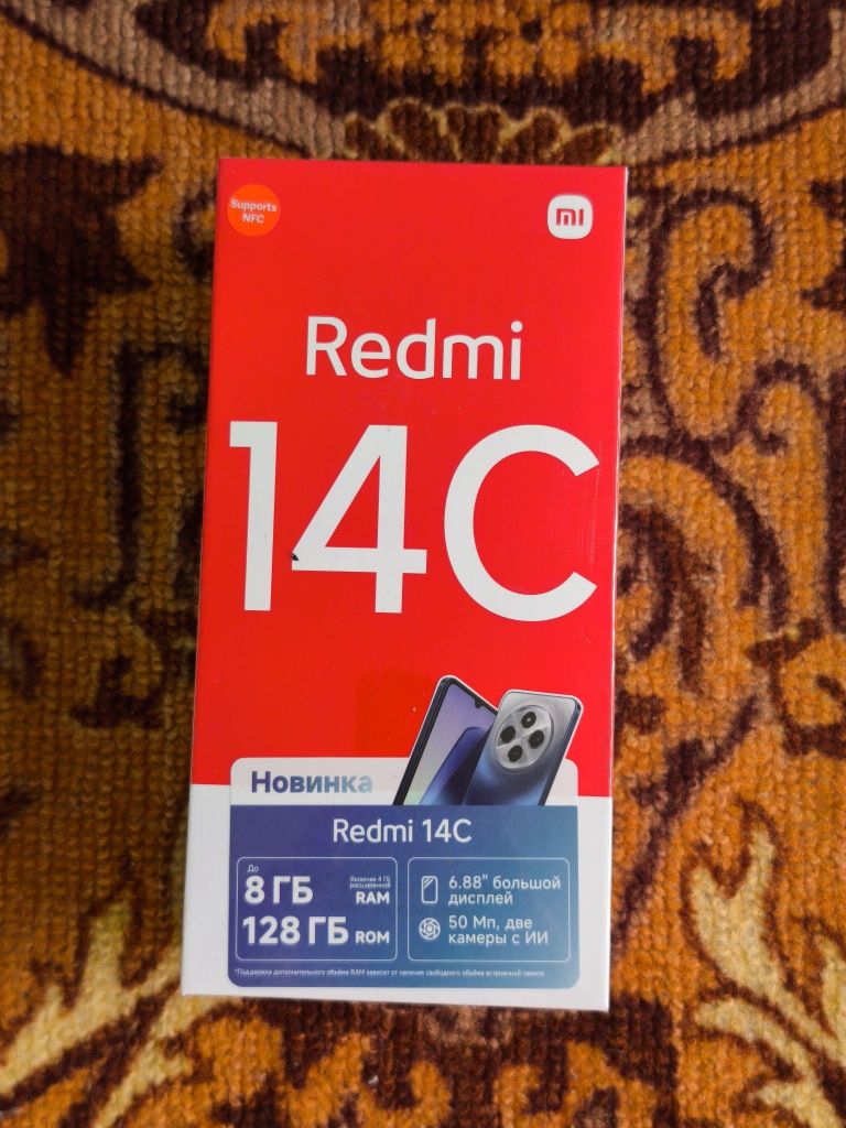 Redmi 14C 8/128 ГБ - НОВЫЙ!