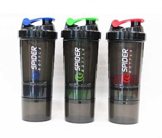 Спортивный шейкер с контейнером