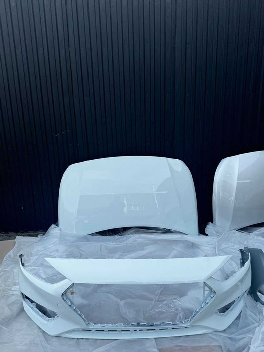 Бампера передние и задние на Hyundai Accent/Kia Rio/Solaris 2010-24