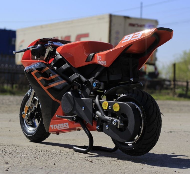 Motocicleta electrica pentru Copii, NITRO Eco TRIBO 1060W 36V #Orange